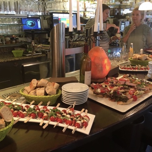 Partyservice-Impressionen vom Eispavillon in Mespelbrunn