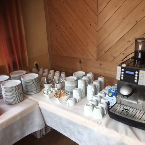 Partyservice-Impressionen vom Eispavillon in Mespelbrunn