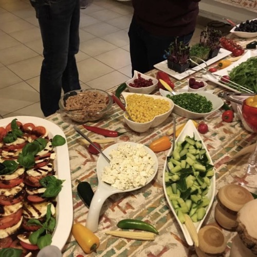 Partyservice-Impressionen vom Eispavillon in Mespelbrunn
