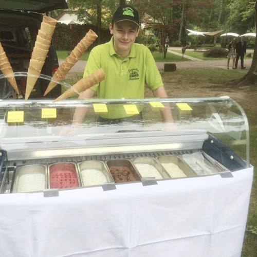 Partyservice-Impressionen vom Eispavillon in Mespelbrunn